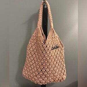 Boho Macrame Beach Bag